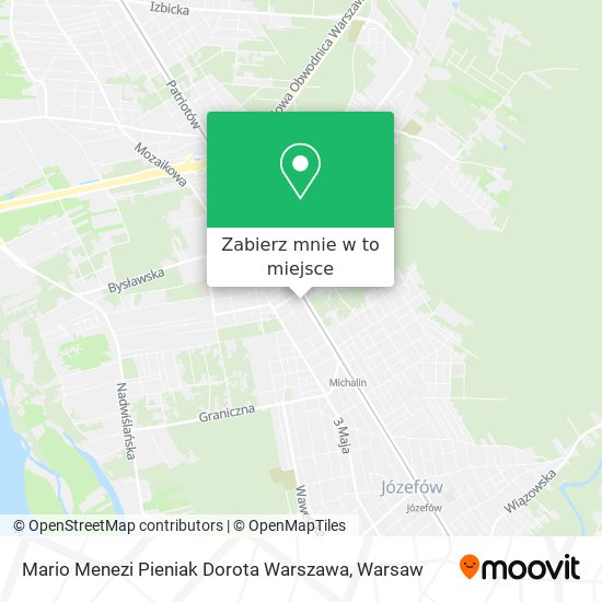 Mapa Mario Menezi Pieniak Dorota Warszawa