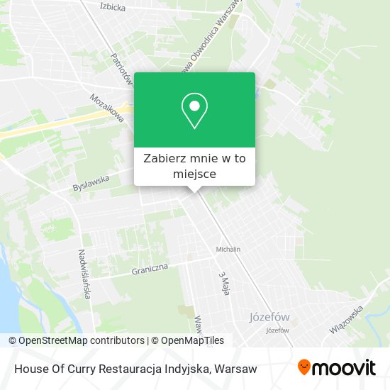 Mapa House Of Curry Restauracja Indyjska