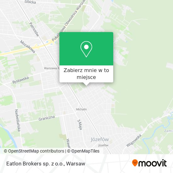 Mapa Eatlon Brokers sp. z o.o.