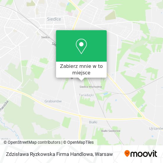 Mapa Zdzisława Ryzkowska Firma Handlowa