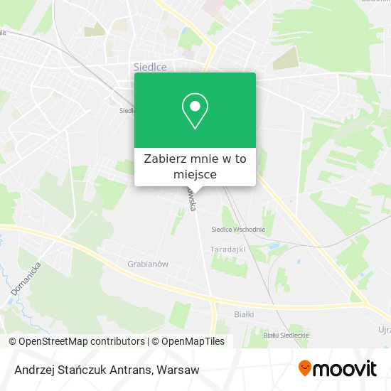 Mapa Andrzej Stańczuk Antrans