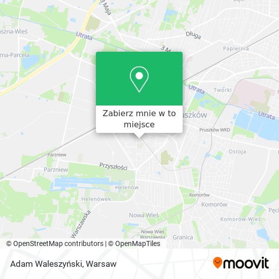 Mapa Adam Waleszyński