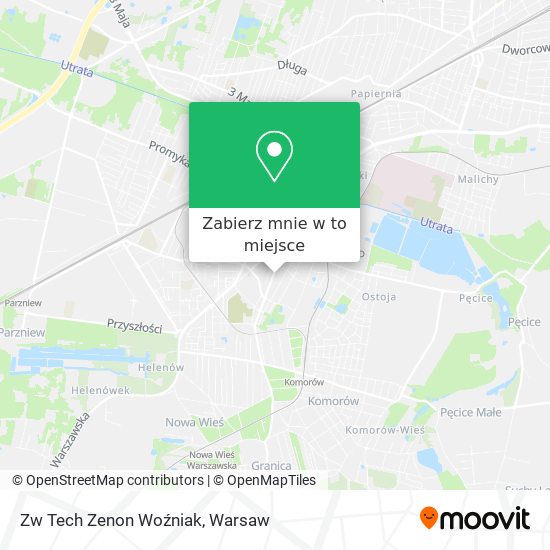 Mapa Zw Tech Zenon Woźniak