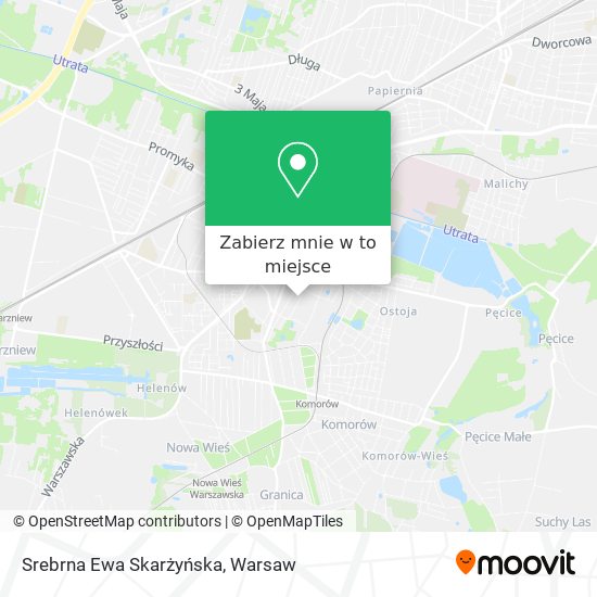 Mapa Srebrna Ewa Skarżyńska