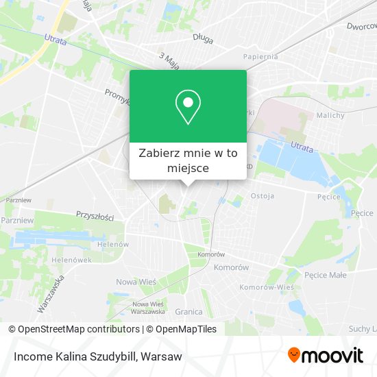 Mapa Income Kalina Szudybill