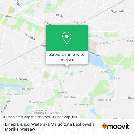 Mapa Elmex Bis s.c. Wieterska Małgorzata Dąbkowska Monika