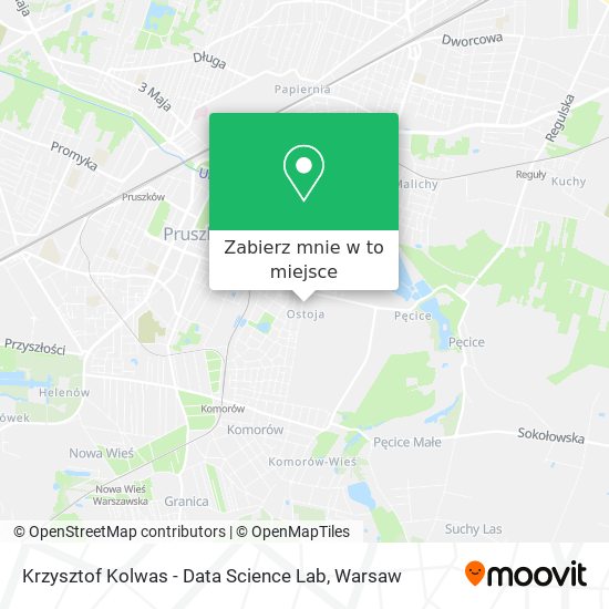 Mapa Krzysztof Kolwas - Data Science Lab