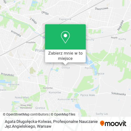 Mapa Agata Długołęcka-Kolwas, Profesjonalne Nauczanie Jęz.Angielskiego