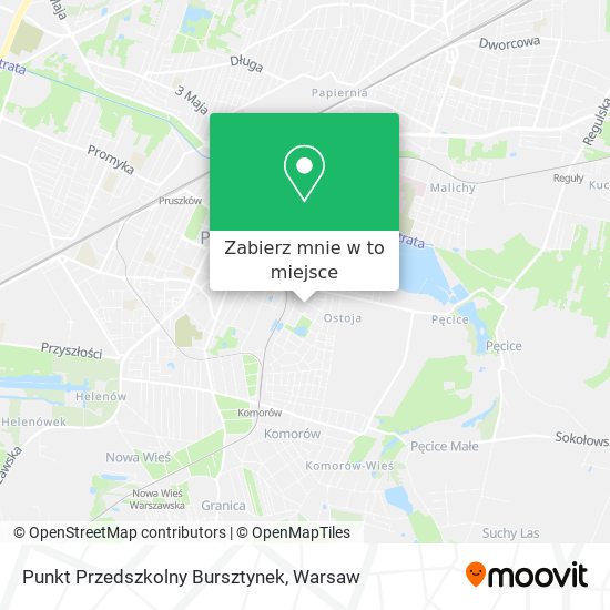 Mapa Punkt Przedszkolny Bursztynek