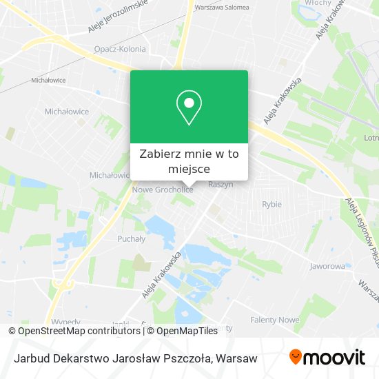 Mapa Jarbud Dekarstwo Jarosław Pszczoła