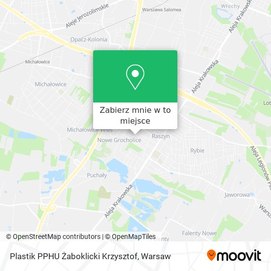 Mapa Plastik PPHU Żaboklicki Krzysztof