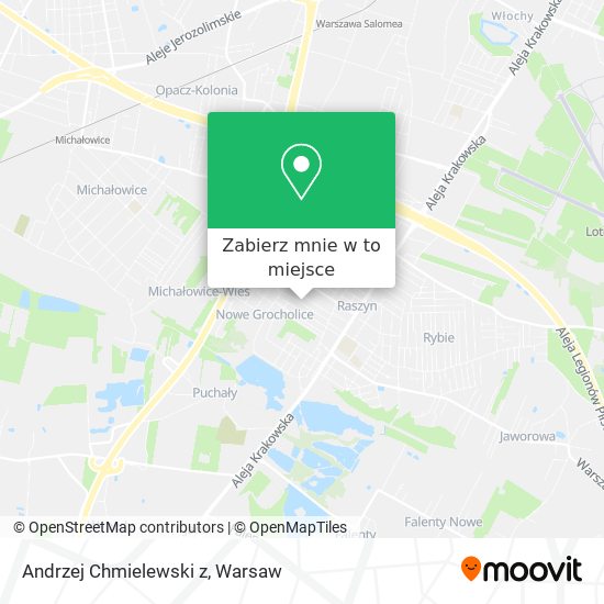 Mapa Andrzej Chmielewski z