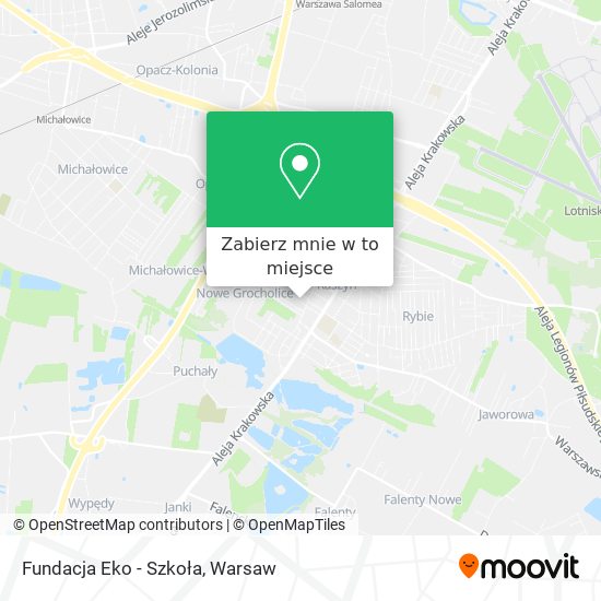 Mapa Fundacja Eko - Szkoła