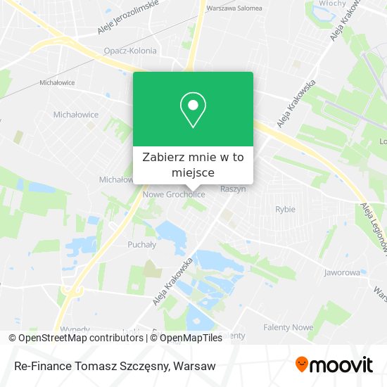 Mapa Re-Finance Tomasz Szczęsny