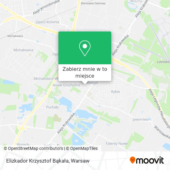 Mapa Elizkador Krzysztof Bąkała