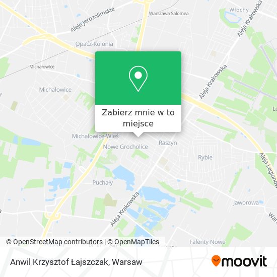 Mapa Anwil Krzysztof Łajszczak