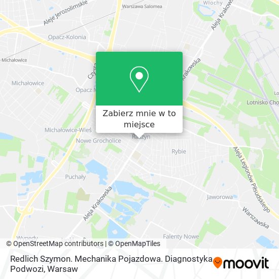 Mapa Redlich Szymon. Mechanika Pojazdowa. Diagnostyka Podwozi