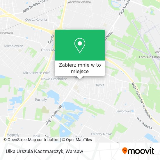 Mapa Ulka Urszula Kaczmarczyk