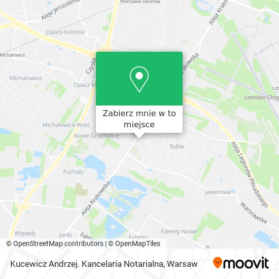 Mapa Kucewicz Andrzej. Kancelaria Notarialna