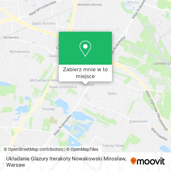 Mapa Układanie Glazury Iterakoty Nowakowski Mirosław