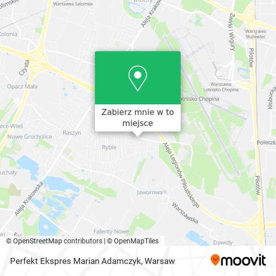 Mapa Perfekt Ekspres Marian Adamczyk