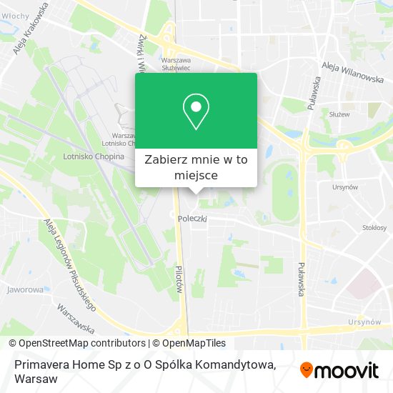 Mapa Primavera Home Sp z o O Spólka Komandytowa