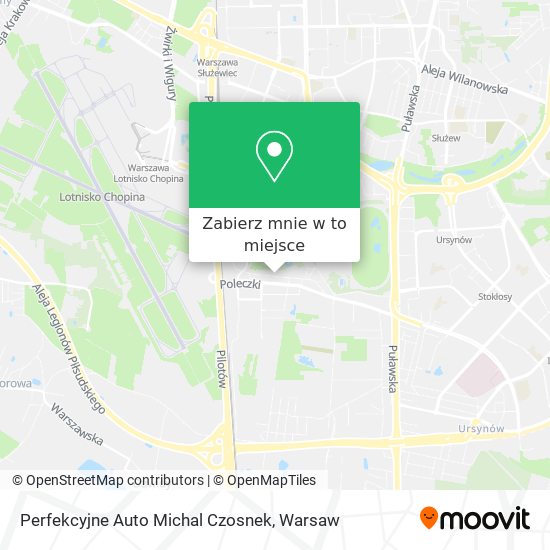 Mapa Perfekcyjne Auto Michal Czosnek