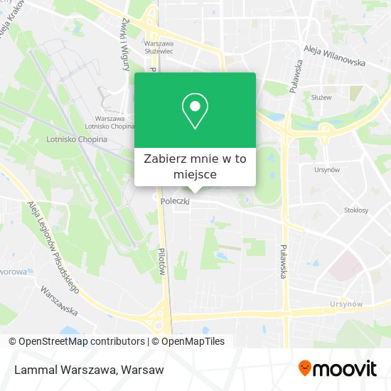 Mapa Lammal Warszawa