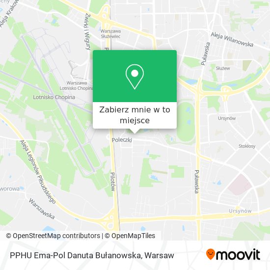 Mapa PPHU Ema-Pol Danuta Bułanowska