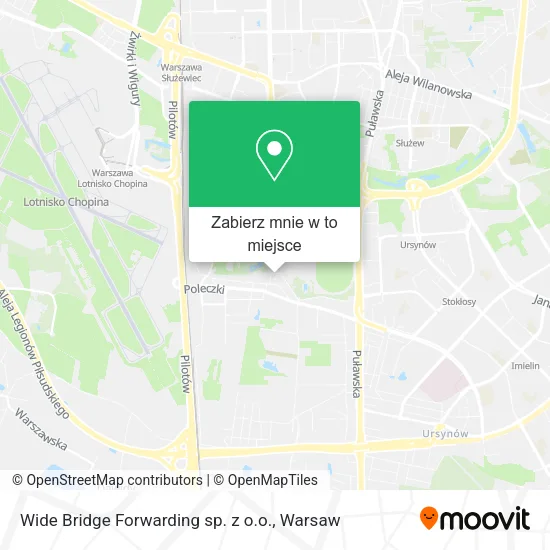 Mapa Wide Bridge Forwarding sp. z o.o.