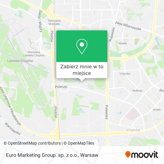 Mapa Euro Marketing Group. sp. z o.o.