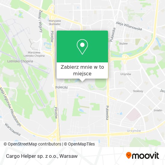 Mapa Cargo Helper sp. z o.o.