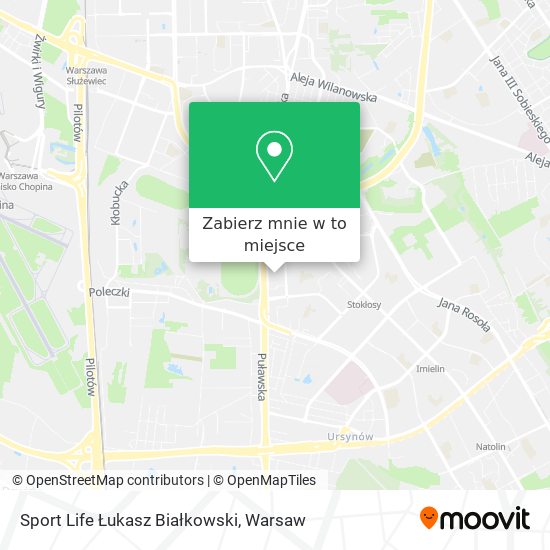 Mapa Sport Life Łukasz Białkowski