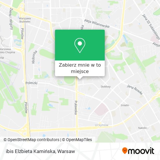 Mapa ibis Elżbieta Kamińska