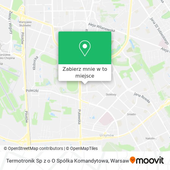 Mapa Termotronik Sp z o O Spółka Komandytowa