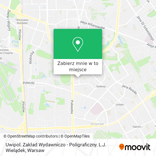 Mapa Uwipol. Zakład Wydawniczo - Poligraficzny. L.J. Wielądek