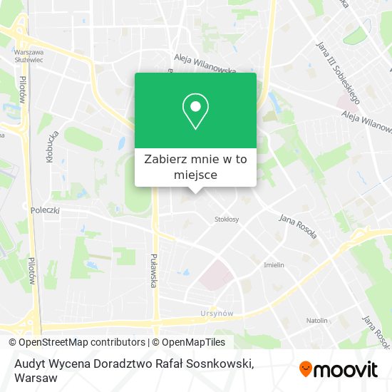 Mapa Audyt Wycena Doradztwo Rafał Sosnkowski