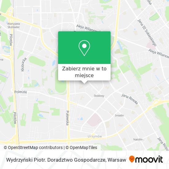 Mapa Wydrzyński Piotr. Doradztwo Gospodarcze