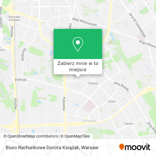 Mapa Biuro Rachunkowe Dorota Książak