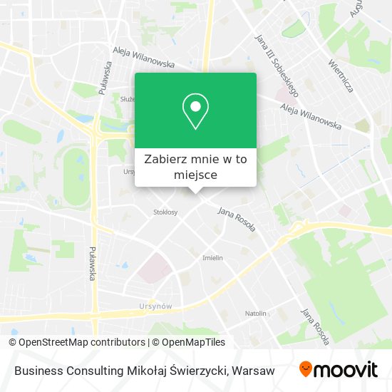 Mapa Business Consulting Mikołaj Świerzycki