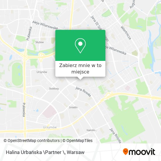 Mapa Halina Urbańska \Partner \