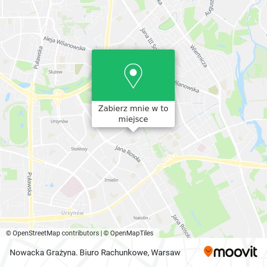 Mapa Nowacka Grażyna. Biuro Rachunkowe