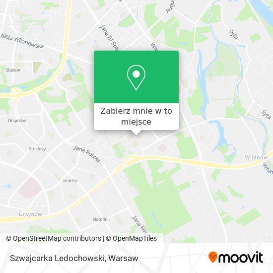 Mapa Szwajcarka Ledochowski