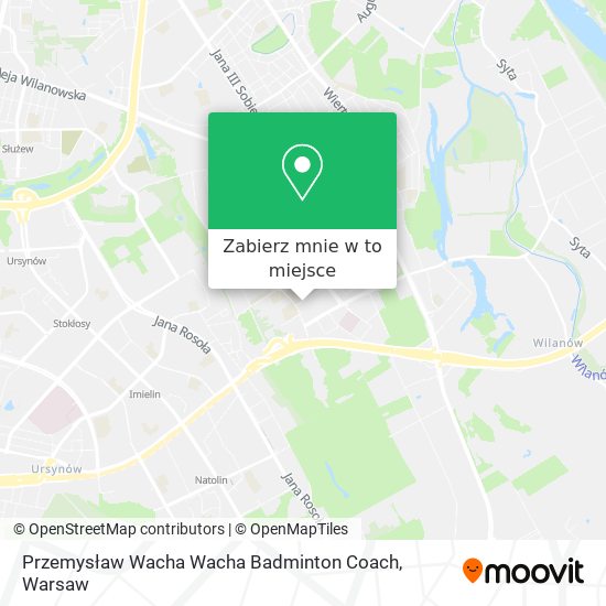 Mapa Przemysław Wacha Wacha Badminton Coach