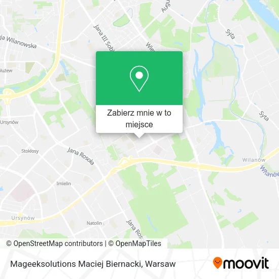 Mapa Mageeksolutions Maciej Biernacki
