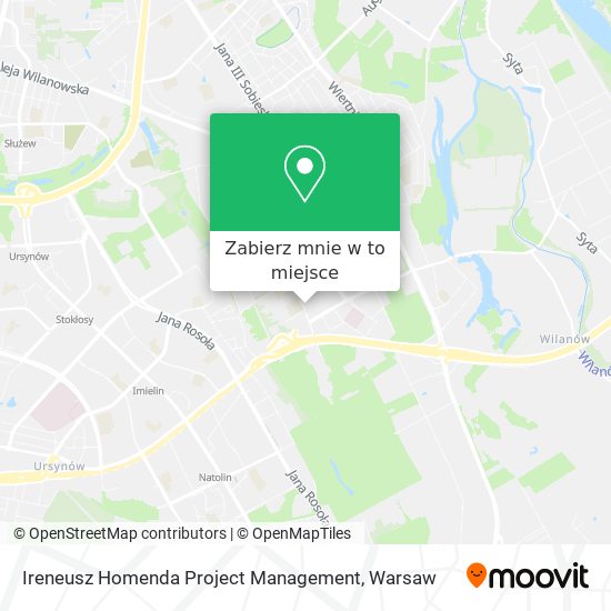 Mapa Ireneusz Homenda Project Management