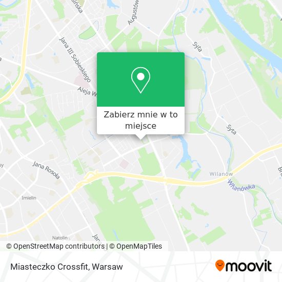 Mapa Miasteczko Crossfit