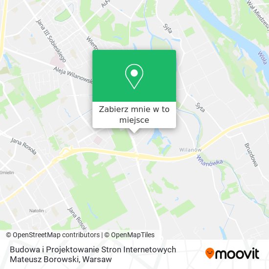 Mapa Budowa i Projektowanie Stron Internetowych Mateusz Borowski