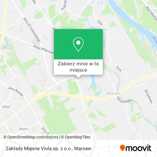 Mapa Zakłady Mięsne Viola sp. z o.o.