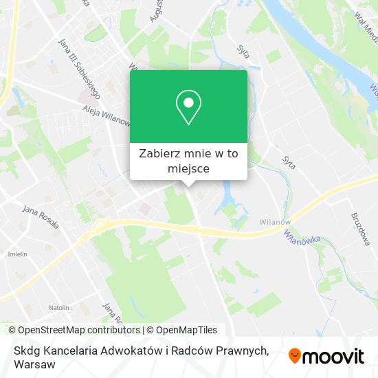 Mapa Skdg Kancelaria Adwokatów i Radców Prawnych